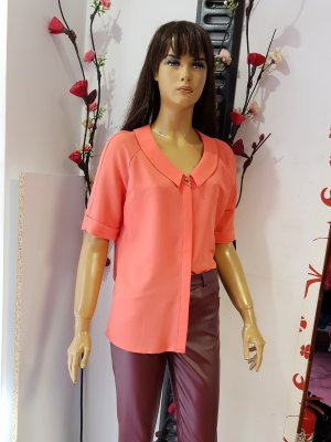 Bluza din vascoza culoare roz cod B178